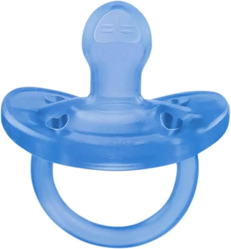 Chicco Physioforma Soft Silicone Soother 6-16m (1 pc), Blue - Image 2